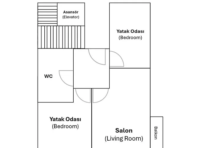 公寓 2 Bedroom Cozy 安塔利亚